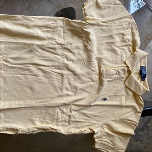 Polo by Ralph Lauren yellow polo, size medium.
